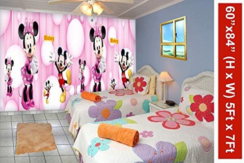 999store 3d מודפס לילדים חדר מדבקת קיר מדבקת קירות מיקי מאוס וחבריו חדר נייר נייר נייר nonw750743