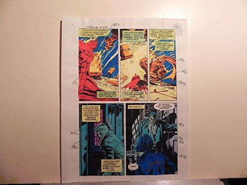 קומיקס בלשי באטמן וינטג ' 643 אמנות צבעונית חתומה אדריאן רוי עם עמ ' 17