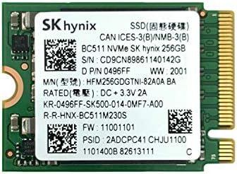66 Skhynix 256GB PCIE NVME 2230 SSD