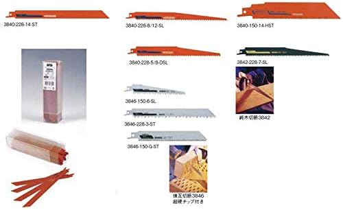 Snapon 3840-150-18-ST-10p Bahco בגודל 6 אינץ 'גמיש גמיש BI Standard Metal Blade, 10 חבילה