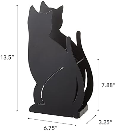 עמדת מטריית חתולים ביתית של יאמאזאקי - מארגן מחזיק אחסון מתכת של בעלי חיים.