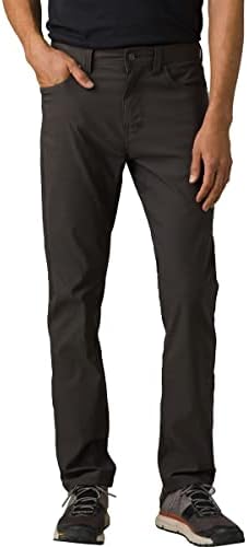 Prana Brion Slim Pant II - ברזל כהה של גברים, 32x30