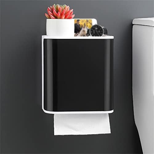 נייר טואלט בעל קיר רכוב מחזיק נייר טואלט מתלה אחסון תיבת אמבטיה כלי רקמות מחזיק
