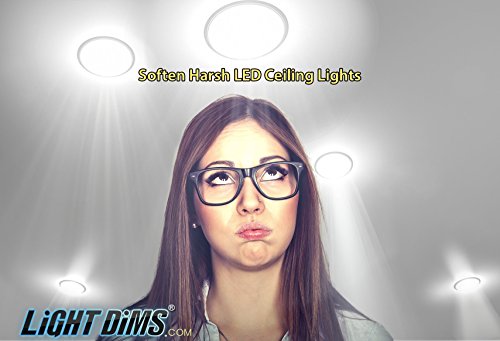 LightDims Libe Dims עמעום עמעום/ריכוך לפנסי LED קשים אריזות קמעונאיות בגודל גדול בגודל גדול