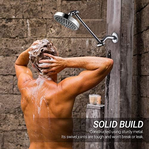 ספארקפוד מסונן מקלחת ראש 12-שלב מסנן טכנולוגיה עבור בריא עור, שיער, וציפורניים עם התאמה 11 & 34; + מקלחת