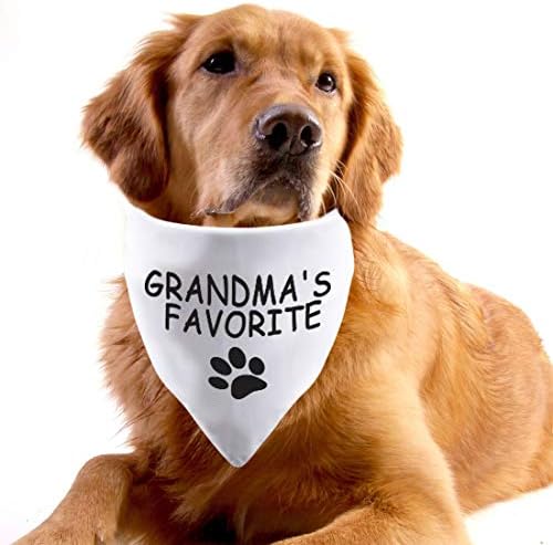 2 חבילות בנדנה החיות המחמד האהובה על סבתא לבעלי כלבים