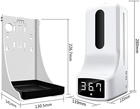 לינגטנג אינפרא אדום טמפרטורת יד מדידת חיטוי מכונת חיטוי מתקן סבון חיישן מדחום אוטומטי