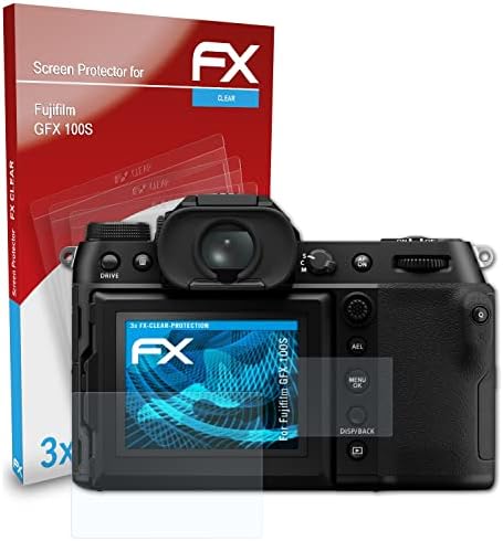 סרט הגנת המסך Atfolix התואם למגן מסך Fujifilm GFX 100S, סרט מגן אולטרה-ברור FX