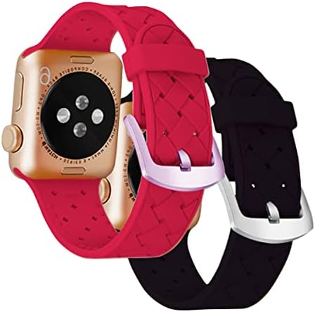 פס שעון דפוס סיליקון רך תואם תואם ל- Apple Watch 42 ממ 44 ממ IWatch iPhone Watch Band עבור Apple Watch Series