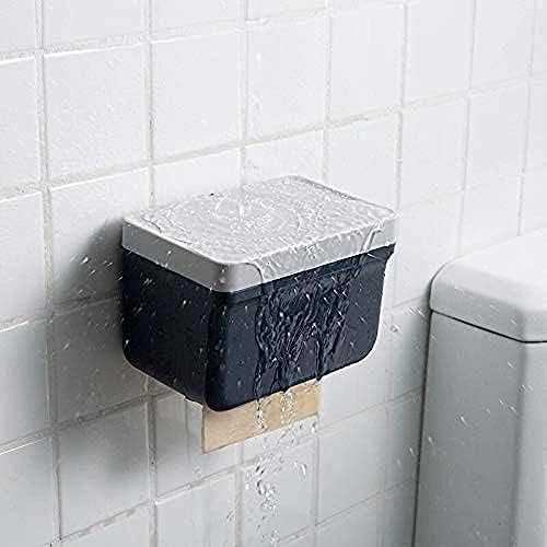 קופסת Bucros לנייר חד פעמי מחזיק מלבני פנים לאחסון בחדר האמבטיה