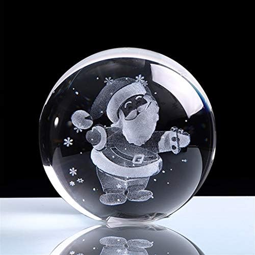 WCPJYZQ 60 ממ/80 ממ תלת מימד כדור גביש זכוכית חרוט מיניאטורה דגם אדמה דגם כדור גביש קישוט מלאכה