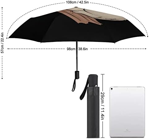 חמוד קואלה 3 קפלים אוטומטי פתוח קרוב נגד אולטרה סגול מטריית נסיעות מטריית נייד קיץ מטריות