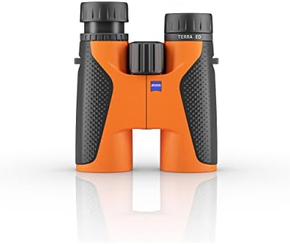 Zeiss Terra Ed Binoculars קומפקטי משקל קל אטום למים, ומתמקד במהירות עם זכוכית מצופה לבהירות אופטימלית בכל