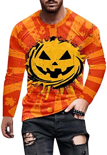 חולצות טריקו של שרוול ארוך של XXBR Halloween