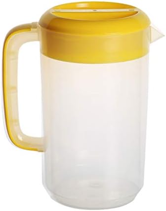 קנקן לימונדה קיבולת גדולה תה מדידת מיכל אחסון משקאות קומקום עם מכסה כד מים קרים כד פלסטיק משקאות קפה