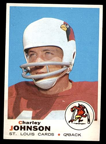 1969 Topps 247 Charley Johnson St. Louis Cardinals-FB NM/MT Cardinals-FB New Mexico ST