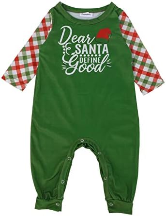 סט תלבושות משפחתיות, PJS לחג המולד מוגדר למשפחה תואמת פיג'מה משפחתית פיג'מה לבגדי משפחה משפחתית PA