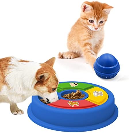רידאבה פאזל לחתולים אינטראקטיביים מזינים איטיים ומטפלים בפיזור צעצוע גירוי לחתול צעצועים לאימוני