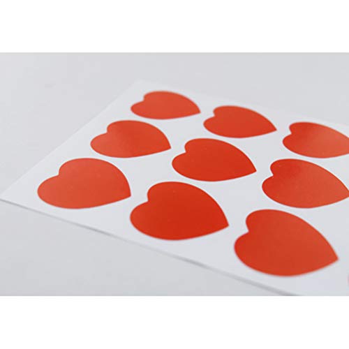 רעיונות מדבקות 4 יחידות אדום לב בצורת מדבקת תוויות לב מדבקת האהבה יום אהבה דקורטיבי מדבקות עבור ימי נישואים מסיבת