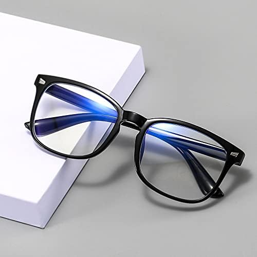 ברור משקפיים כחול אור חסימת משקפיים כיכר אנטי לחץ בעיניים קריאת משחקי משקפיים טלפונים טלוויזיה משקפיים מחשב