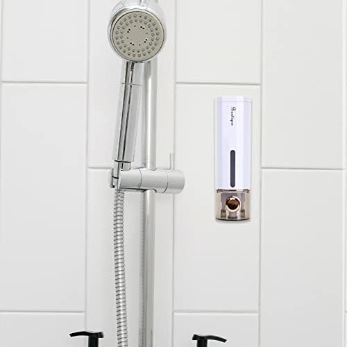 Zerodeko Shampoo Spenser Dispenser Dispenser Dispenser משאבת מקלחת רכבה על קיר סבון סבון שמפו קופסת קרם קרם