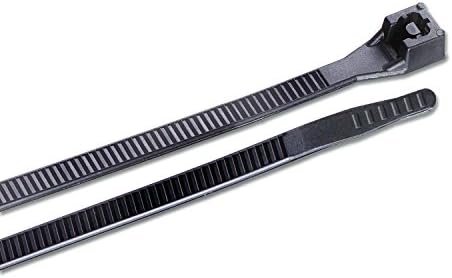 גרדנר בנדר 46-308UVBMN גרדנר עניבת כבלים של DoubleLock, 1000 חבילה, UV שחור, 1000 ספירת