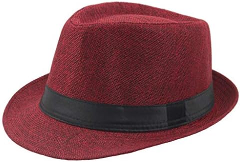 כובע פדורה פדורה קלאסי של יוניסקס קלאס לגברים פנמה כובע קיץ מזדמן חוף קצרים שוליים פדורס פדורס קאובוי