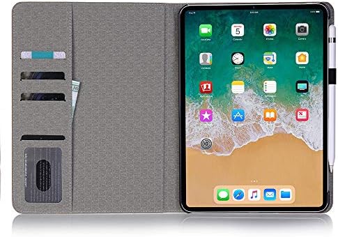 iPad Pro 11 Case 2018, Livitech עור תנין פוליו כיסוי חכם מכסה קשה שינה משקל קל לשינה עבור Apple iPad