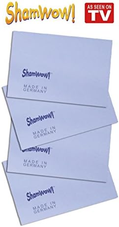 ה- Shamwow Mini המקורי - סופר סופג סופג רב -תכליתי ניקוי מגבת שממי צ'אמוס - מחזיק 10x משקלו בנוזל