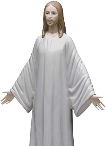 פסלון Lladró ישו. דמות המשיח של חרסינה.