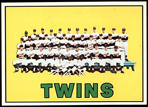 1967 Topps 211 תאומים צוות מינסוטה תאומים NM+ תאומים