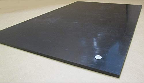גיליון שחור HDPE .375 x 24 x 36