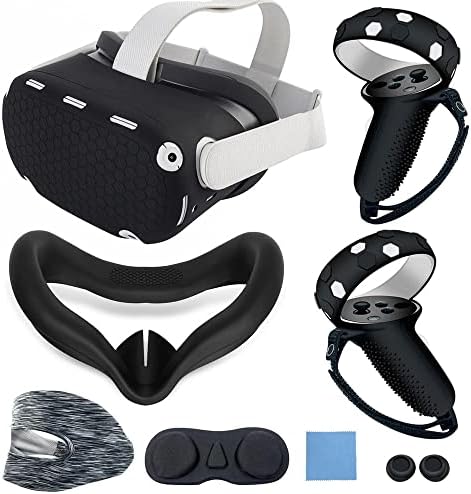 בקר VR בקר פגז סיליקון מארז כיסויי פנים למערכת אביזרי Oculus Quest 2