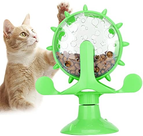 צעצוע של חיית מחמד, סיבוב לחתול צעצוע חתול צעצוע מזון דליפת מזון חיית מחמד דליפת צעצוע אינטראקטיבי לחתול צעצוע