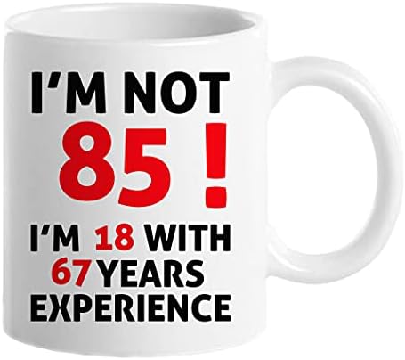 מתנות יום הולדת 85 לגברים, ספל קפה מתנה מצחיק בן 85, 1936 ספלי יום הולדת 85 בשבילו, אבא, דוד, בעל,