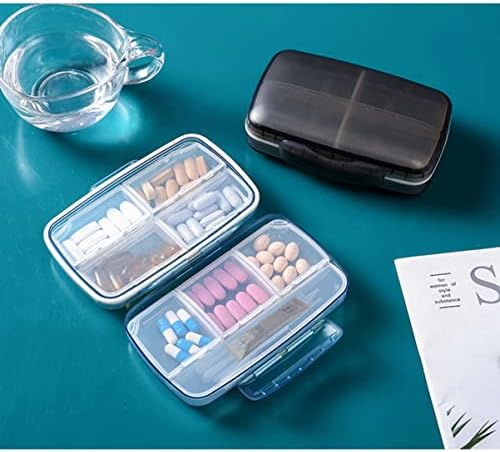 3 יחידות מדורג סריג גלולת תיבת רפואה ניידת תיבת פשוט גלולת מקרה פלסטיק גלולות אחסון תיבת עבור