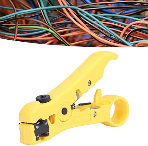 כבלי שדל פושע, עיצוב צמיד עיצוב כבלים קואקסיאליים חשפנית בטיחות בטיחות עבור RG59/6/11/7