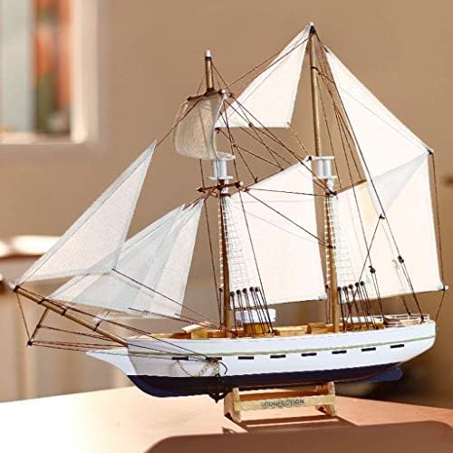 SDGH דגם בעבודת יד ספינות קישוט סירת מפרש מעץ עץ