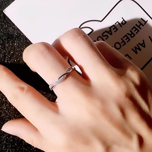 כדי שלי הטוב ביותר חבר טבעת מתכוונן טבעת הבטחת טבעת יום נישואים טבעת יום הולדת הווה אופנה טבעת אלקטרוליטי