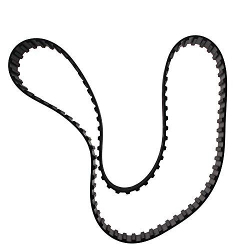 חגורת תזמון פילקט שחור שחור גומי חגורה תעשייתי חגורת כונן לולאה סגורה גלגלת סינכרונית, רוחב 25 ממ, מגרש 9.5