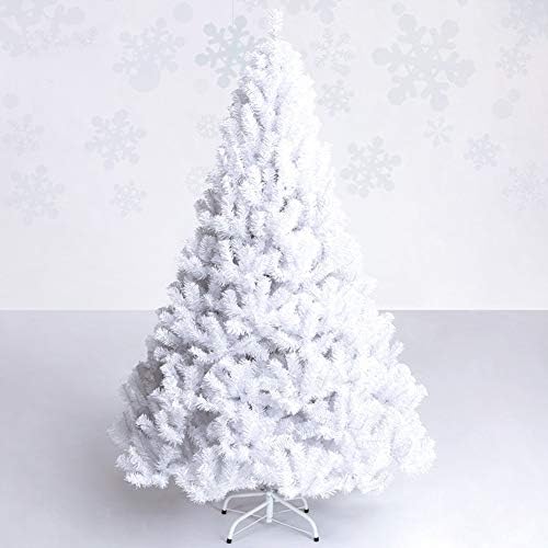 Danadesk Artificial צירים עץ חג המולד, מעכב להבה עץ אשוחית 900 טיפים ענף עץ אורן חג המולד עם מתכת עמדת חוץ