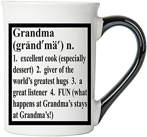 קוטג 'קריק סבתא ספל קפה, 16oz. ספל סבתא קרמיקה, מתנות סבתא