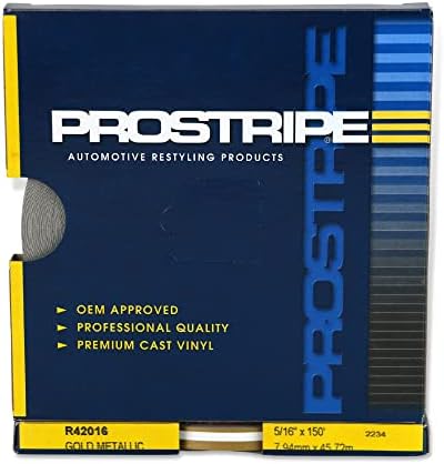 Prostripe - קלטת Pinstripe MS 1/4 x 150; מטאלי כסף