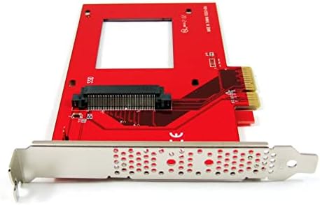 Ableconn Pexu3-132 2.5 אינץ 'U.3 SSD PCIE 4.0 X4 SFF-TA-1001 כרטיס מתאם מתאם