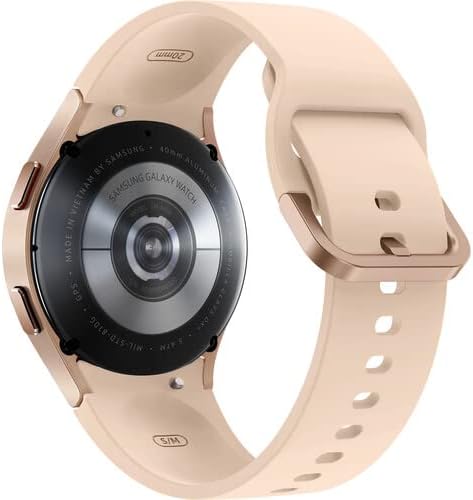 Samsung Electronics Galaxy Watch 4 40 ממ Smartwatch עם צג ECG Tracker לצורך כושר בריאותי הפעלת מחזורי שינה GPS