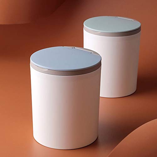 ZukeEljt זבל פח אשפה יכול חומר PP משק בית מיני הפוך פחית שניתן להציב על שולחן העבודה