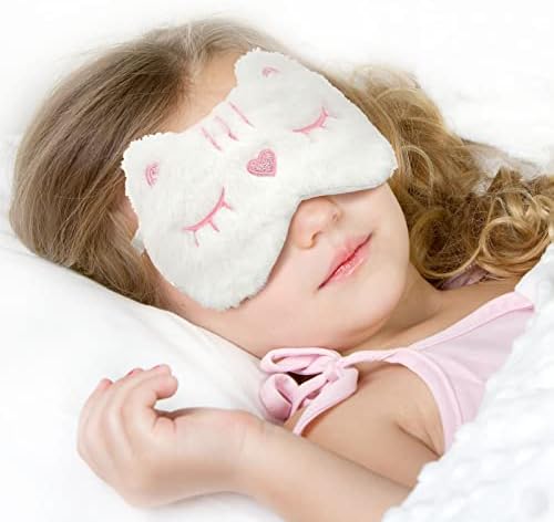 6 מחשבים ילדים מסיכת שינה חמוד חד קרן חיה חיה כיסוי עיניים שינה מצחיק פלאש קטיפה עיוורון עיוורון