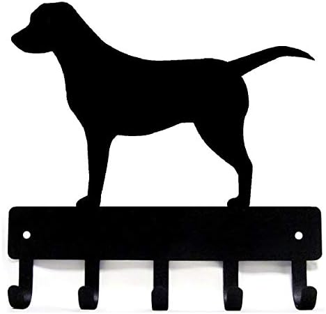 רוכל המתכת לברדור רטריבר כלב - מחזיק מפתח לקיר - רוחב 6 אינץ 'קטן - מיוצר בארהב; מתנה לאוהבי כלבים