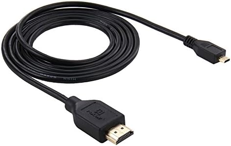 Puluz Video 19 PIN HDMI ל- Micro HDMI כבל עבור GoPro Hero4 /3+ /3, Sony, LG, Panasonic, Canon, Nikon,