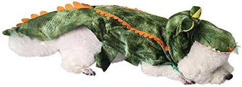 תלבושות ליל כל הקדושים של Leowow Pet Cosplay בגדי תנין לכלבים גדולים בינוניים גדולים